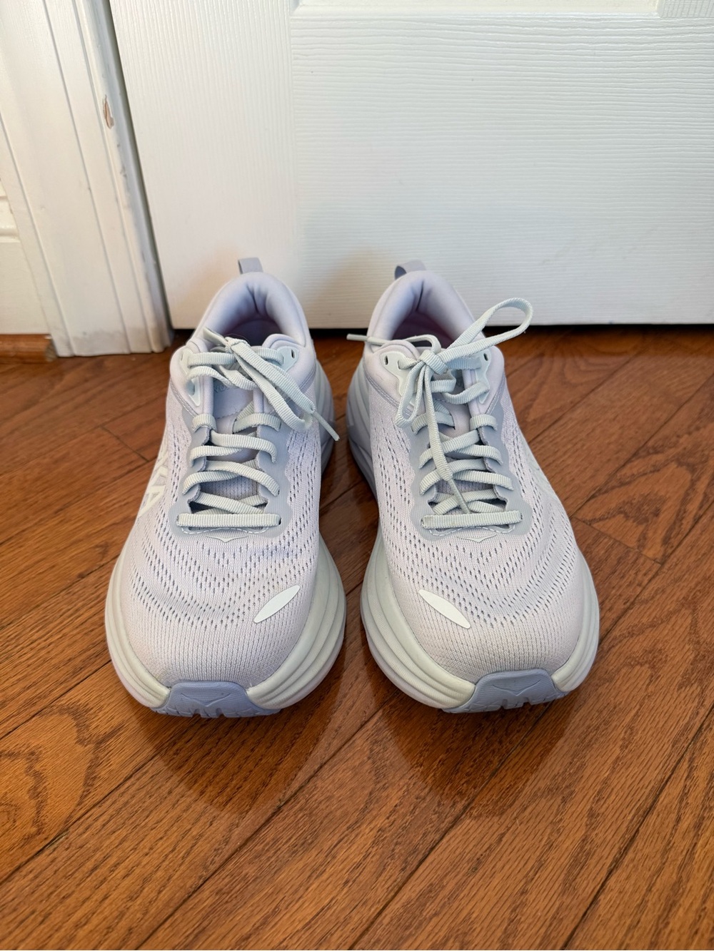 Hoka Bondi 8 Women’s Running Shoes in Light Lavender